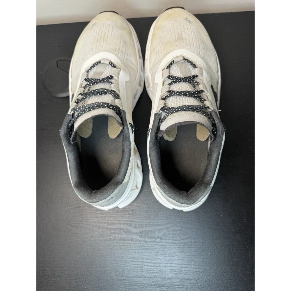 On CloudMonster Running Shoes White Black Womens Size 8.5 US Style# 61.98433 - Picture 8 of 15